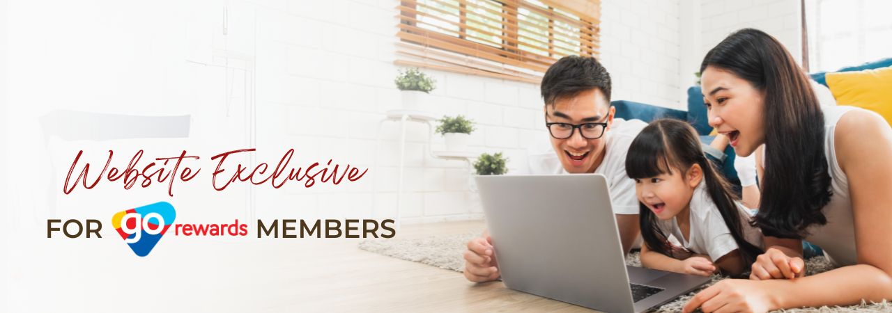 Go Rewards Member Exclusive Offer