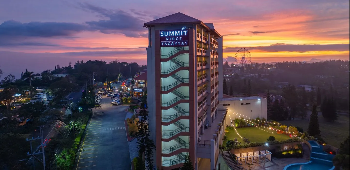 Summit Ridge Tagaytay Sunset Facade