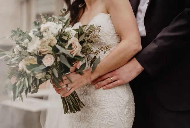 Moments before "I Do" at the Summit