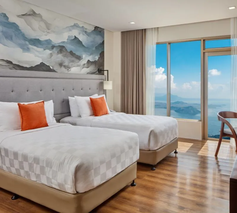 Tagaytay Taal Lakeview Twin Room